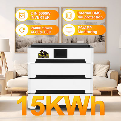 غروات 51.2v 10kwh 20kwh 30kwh 50kwh لايفبو4 ليثيوم أيون نظام شمسي منزلي قابل للتراص