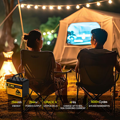 OEM 24V 100AH 200AH 230AH 12V بطارية لي أيون لجهاز الطاقة الشمسية RV قارب دراجة نارية كهربائية