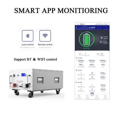 280Ah 51.2V بطارية الليثيوم الشمسية LiFePO4 لنظام الطاقة الشمسية المنزلي 15kwh OEM