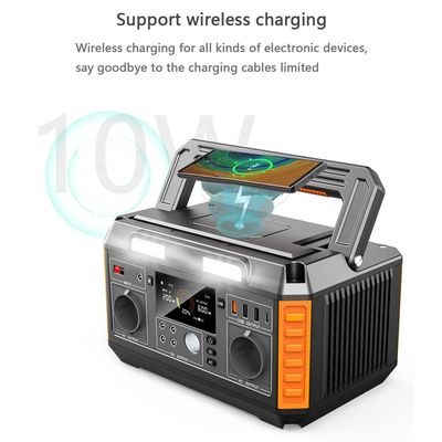 520WH بطارية ليثيوم أيون الخلايا الشمسية تعمل بالطاقة الحلول المحمولة مع جهاز تحكم MPPT