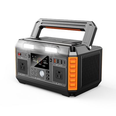 محطة الطاقة الشمسية المحمولة القابلة للتخصيص 700W مع بطارية ليثيوم أيون و 520WH الخروج