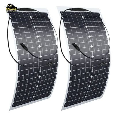 لوحات الطاقة الشمسية المرنة من نوع OEM 200W أبعاد اللوحة 1590x710x2mm 100W 210W 310W 410W 525W