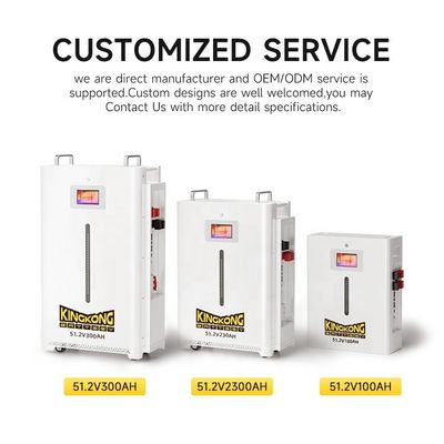 بطارية Lifepo4 الشمسية 48V 100Ah 200Ah 280Ah