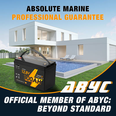 12V 12.8V 24V 48V فولت 100Ah 120Ah 200Ah 300Ah 400Ah قابلة لإعادة الشحن Lifepo4 دورة عميقة