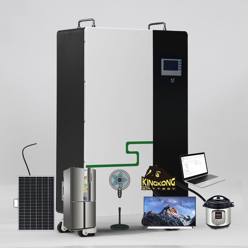 6000 مرة دورة الحياة الطاقة الجدار جبل بطارية الليثيوم 51.2V 10Kwh لنظام الطاقة الشمسية