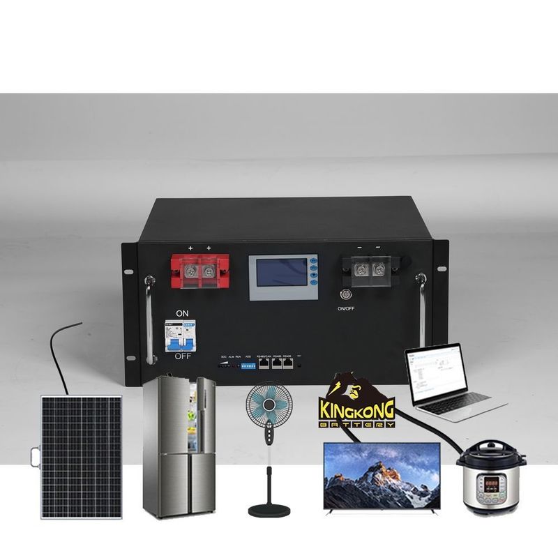 280Ah 51.2V بطارية الليثيوم الشمسية LiFePO4 لنظام الطاقة الشمسية المنزلي 15kwh OEM