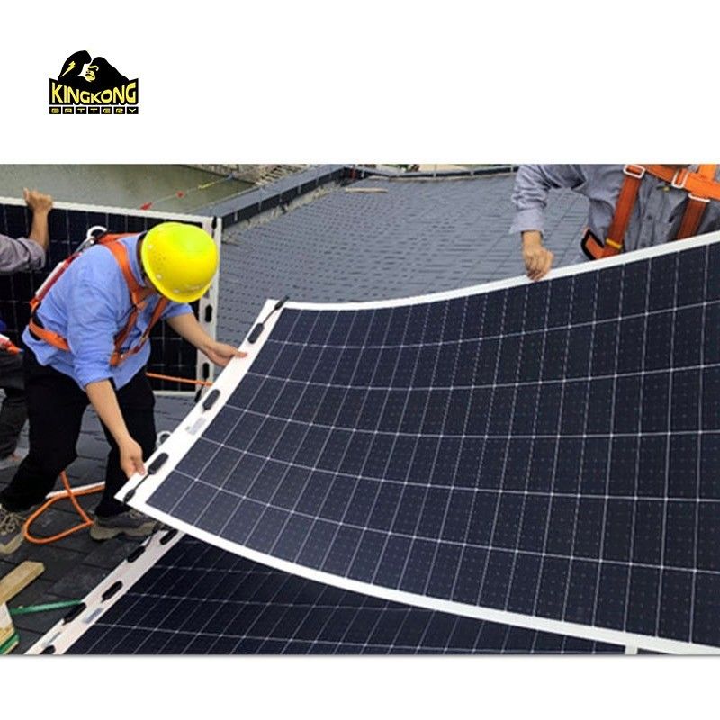 166mmx166mm حجم الخلية ألواح شمسية نصف مرنة 500W للمشترين الدوليين OEM / ODM