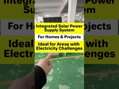 هذا نظام طاقة شمسية كامل ويمكن تخصيصه