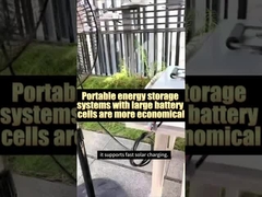 أنظمة تخزين الطاقة المحمولة مع بطاريات سهلة الحمل ولها سعة كبيرة