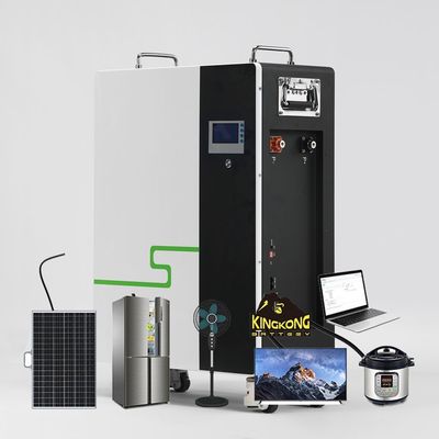 RS232 منفذ الاتصال OEM تخزين الطاقة الشمسية 5kwh 48v 100ah Lifepo4 بطارية الجدار