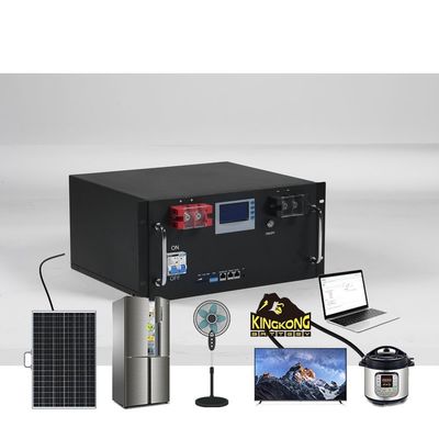 LiFePO4 280Ah 48V بطارية الليثيوم مثبتة على الرف 14Kwh لنظام تخزين الطاقة الشمسية المنزلية