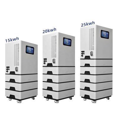 اتصال الشبكة الهجينة بطارية تخزين الطاقة الذكية المتراكمة 10kw 15kw 20kw 30kw 35kw