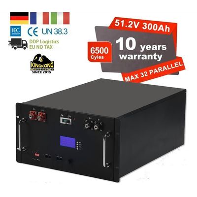 نظام الطاقة الشمسية المنزلي مع 23 كجم الموازنة النشطة BMS 200A وصندوق بطارية 24V 320Ah