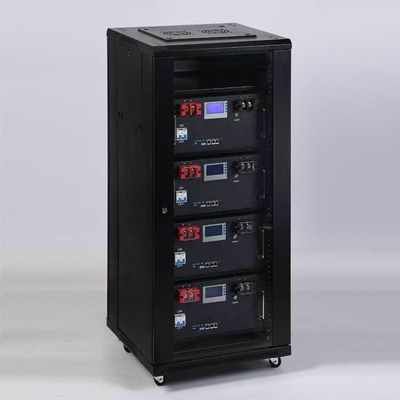 51.2v بطارية ليثيوم أيونية لتخزين الطاقة المنزلية مع اتصال RS232/RS485/CAN