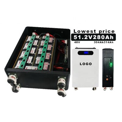 24 فولت 48 فولت 230 إيه إيه 280 إيه إيه 16s بطارية DIY Box لـ OEM Box مخصصة بطارية Lifepo4